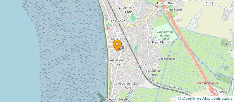 localisation de l'entreprise MONSIEUR VINCENT LUNOT à CHATELAILLON-PLAGE