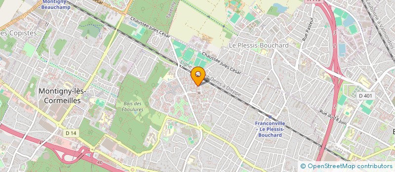 localisation de l'entreprise MONSIEUR VINCENT LUONG TRONG THUAN  FRANCONVILLE