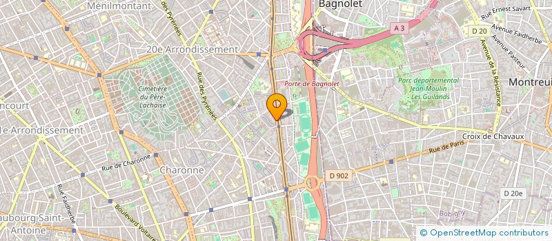 localisation de l'entreprise MONSIEUR VINCENT LUZINIER  PARIS