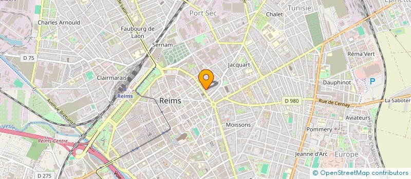 localisation de l'entreprise MONSIEUR VINCENT MACAREZ  REIMS