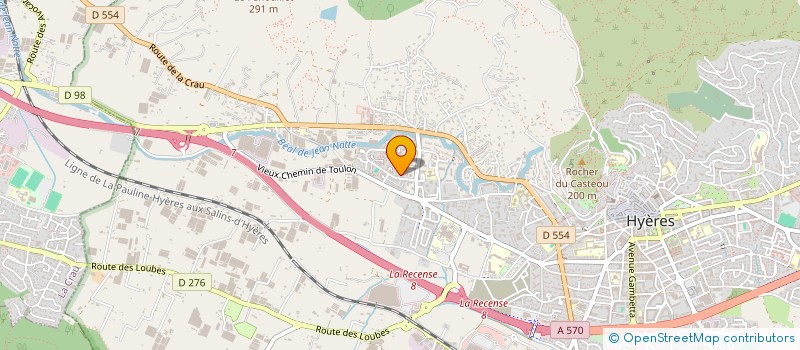 localisation de l'entreprise MONSIEUR VINCENT MACARIO  HYERES