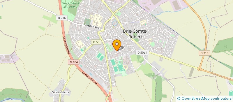 localisation de l'entreprise MONSIEUR VINCENT MAGNOL  BRIE-COMTE-ROBERT