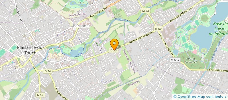 localisation de l'entreprise MONSIEUR VINCENT MAHOUT  PLAISANCE-DU-TOUCH