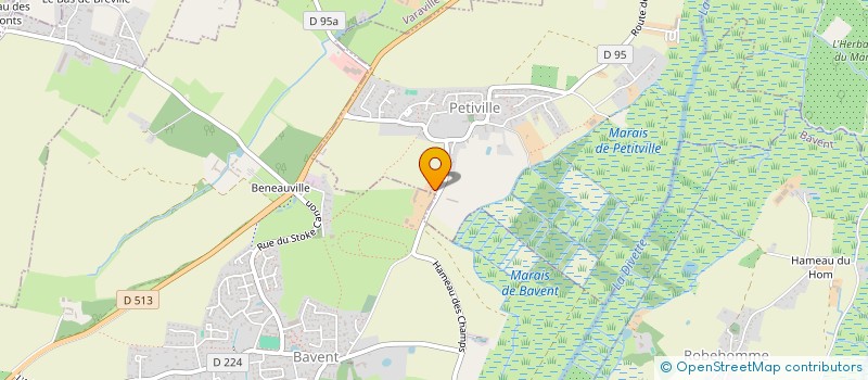 localisation de l'entreprise MONSIEUR VINCENT MAILLARD  PETIVILLE