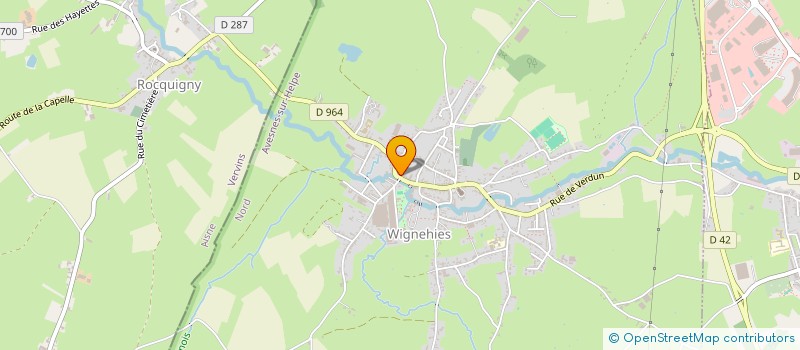 localisation de l'entreprise MONSIEUR VINCENT MAIRESSE  WIGNEHIES