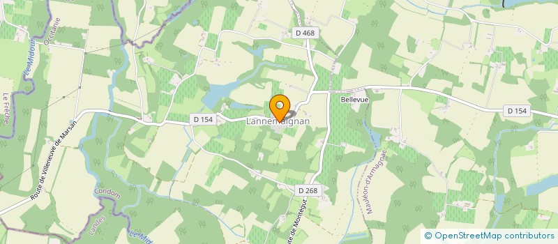 localisation de l'entreprise MONSIEUR VINCENT MAITRE  LANNEMAIGNAN