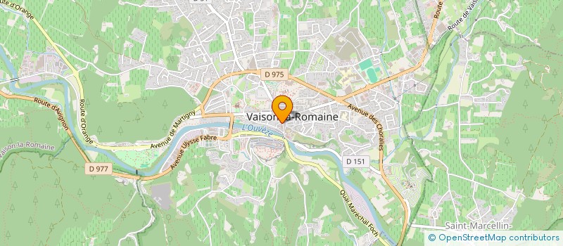 localisation de l'entreprise MONSIEUR VINCENT MAKOWSKI à VAISON-LA-ROMAINE