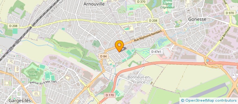 localisation de l'entreprise MONSIEUR VINCENT MALAISE  ARNOUVILLE