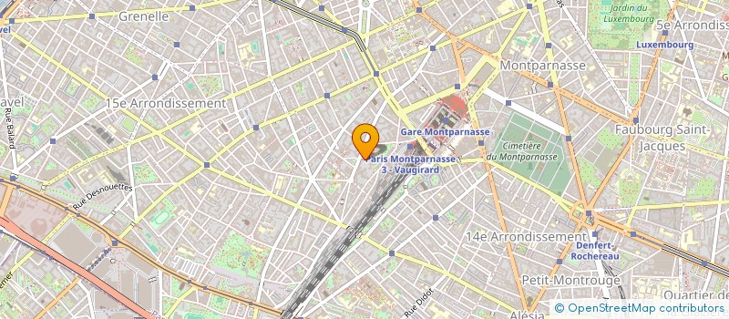 localisation de l'entreprise MONSIEUR VINCENT MALASSENET  PARIS