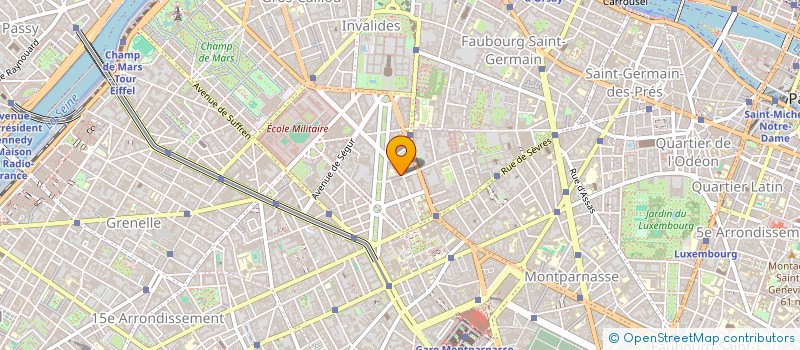 localisation de l'entreprise MONSIEUR VINCENT MALGRAS  PARIS