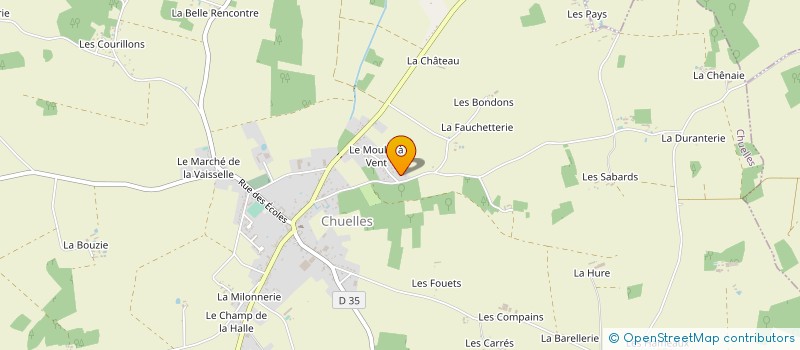 localisation de l'entreprise MONSIEUR VINCENT MALVENTI à CHUELLES
