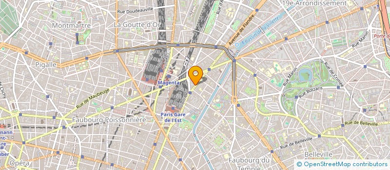 localisation de l'entreprise MONSIEUR VINCENT MANAC H  PARIS