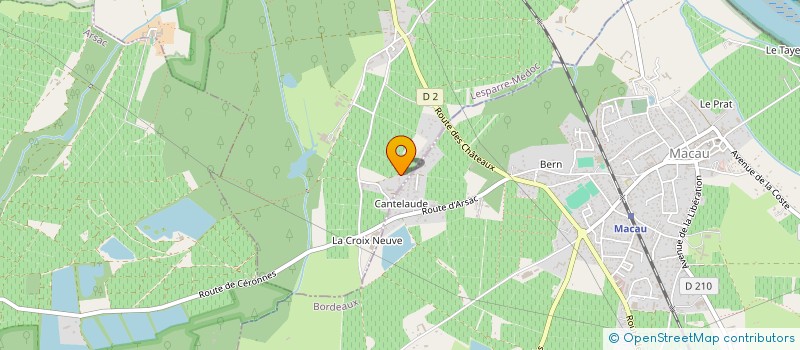 localisation de l'entreprise MONSIEUR VINCENT MANANT  LABARDE