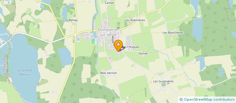 localisation de l'entreprise MONSIEUR VINCENT MANDEL à DOMPIERRE-SUR-VEYLE