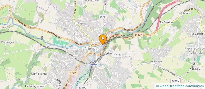 localisation de l'entreprise MONSIEUR VINCENT MANOUVRIER  SAIN-BEL