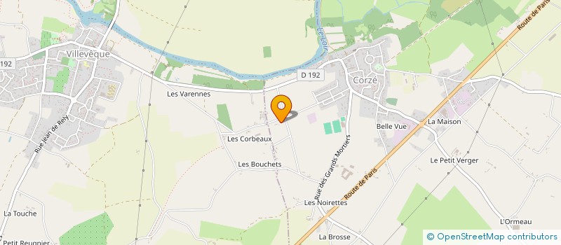 localisation de l'entreprise MONSIEUR VINCENT MARCERON à CORZE