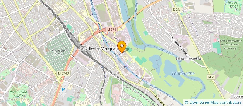 localisation de l'entreprise MONSIEUR VINCENT MARCHAL  JARVILLE-LA-MALGRANGE