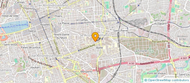 localisation de l'entreprise MONSIEUR VINCENT MARGUET à MARSEILLE