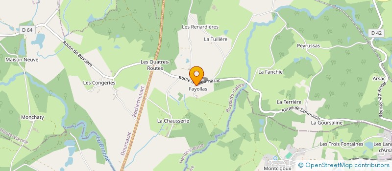localisation de l'entreprise MONSIEUR VINCENT MARIAUD à ARPAJON-SUR-CERE