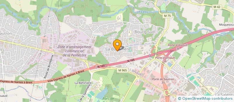 localisation de l'entreprise MONSIEUR VINCENT MARIE GUY VEY à ORVAULT