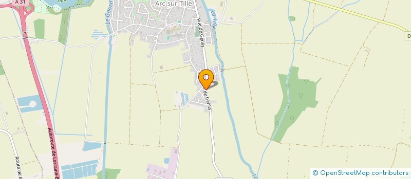 localisation de l'entreprise MONSIEUR VINCENT MARIE JEAN PICARD  ARC-SUR-TILLE