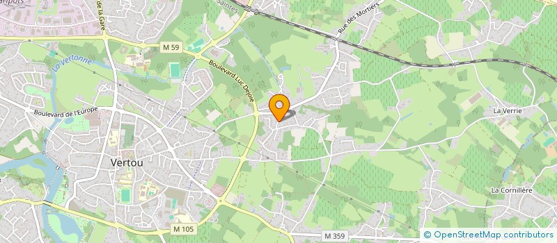 localisation de l'entreprise MONSIEUR VINCENT MARIE PILOQUET  VERTOU