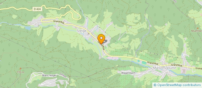 localisation de l'entreprise MONSIEUR VINCENT MARIN  MAISONSGOUTTE