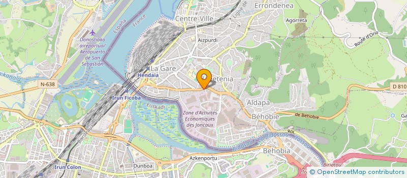 localisation de l'entreprise MONSIEUR VINCENT MARINO  HENDAYE