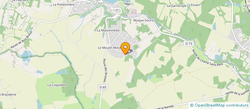 localisation de l'entreprise MONSIEUR VINCENT MARIONNEAU  LE GIVRE