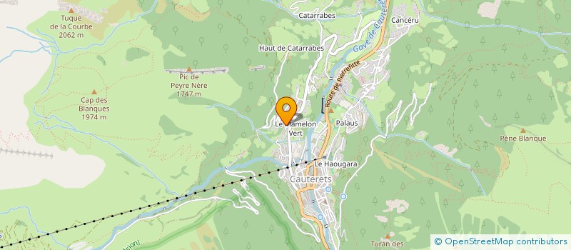 localisation de l'entreprise MONSIEUR VINCENT MARLY  CAUTERETS