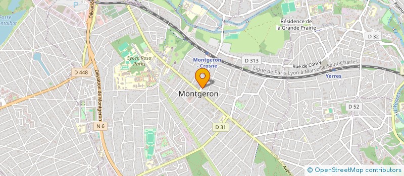 localisation de l'entreprise MONSIEUR VINCENT MARQUES PINTO à MONTGERON