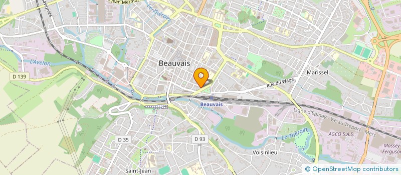 localisation de l'entreprise MONSIEUR VINCENT MARRASSE à BEAUVAIS