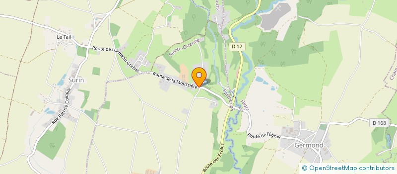 localisation de l'entreprise MONSIEUR VINCENT MARSILLAC  SAINTE-OUENNE