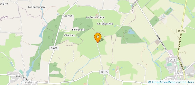 localisation de l'entreprise MONSIEUR VINCENT MARTEL à BIERNE-LES-VILLAGES