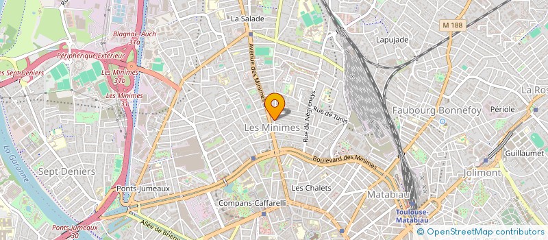 localisation de l'entreprise MONSIEUR VINCENT MARTEL à TOULOUSE