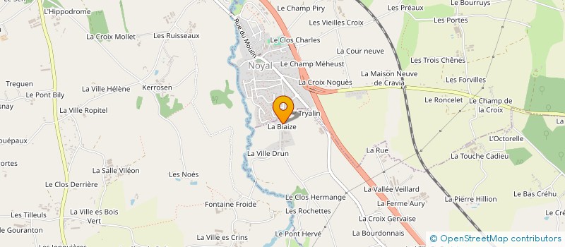 localisation de l'entreprise MONSIEUR VINCENT MARTIN  PLESTAN