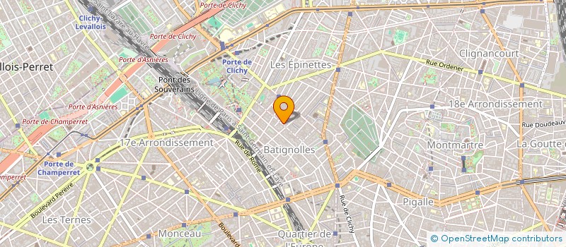 localisation de l'entreprise MONSIEUR VINCENT MARTIN  PARIS