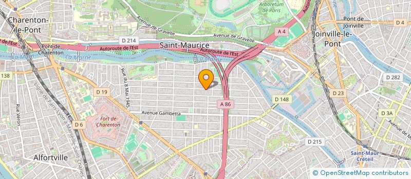 localisation de l'entreprise MONSIEUR VINCENT MARTIN à MAISONS-ALFORT