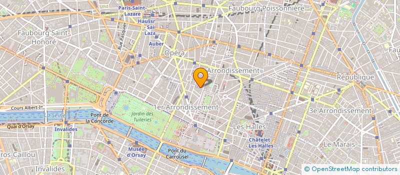 localisation de l'entreprise MONSIEUR VINCENT MARTIN  PARIS