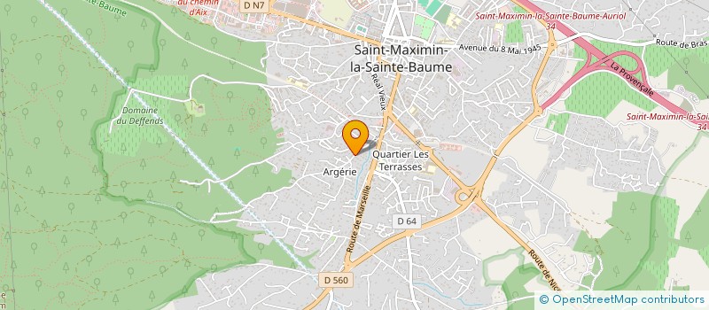 localisation de l'entreprise MONSIEUR VINCENT MARTINEAU à SAINT-MAXIMIN-LA-SAINTE-BAUME