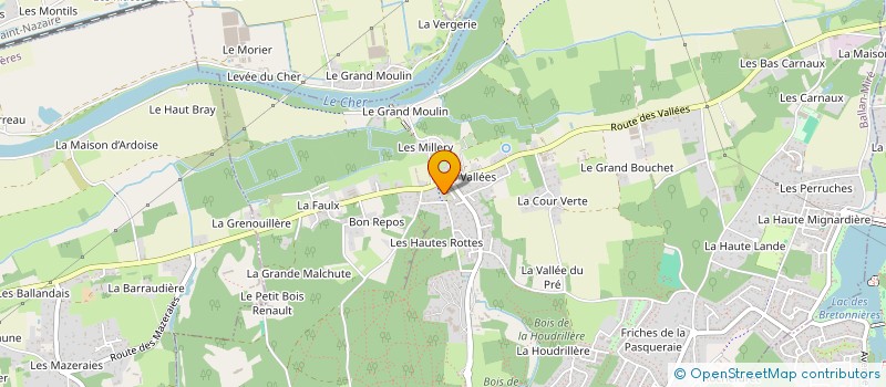 localisation de l'entreprise MONSIEUR VINCENT MARTINEZ à BALLAN-MIRE