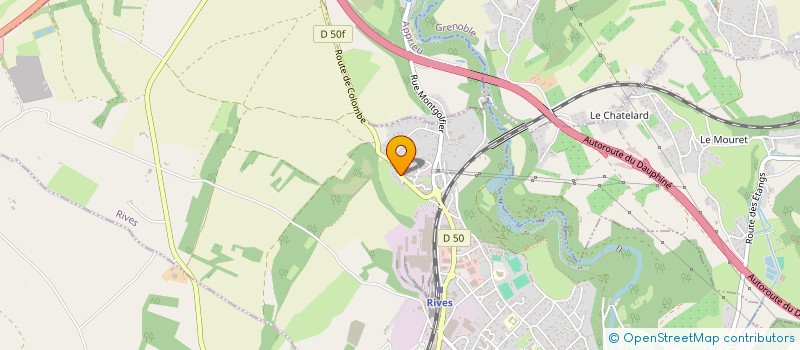 localisation de l'entreprise MONSIEUR VINCENT MARTORANA  RIVES