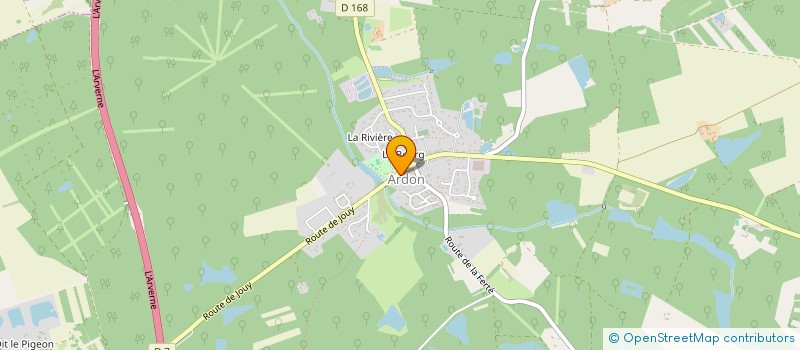 localisation de l'entreprise MONSIEUR VINCENT MARTY-TERRAIN  ARDON