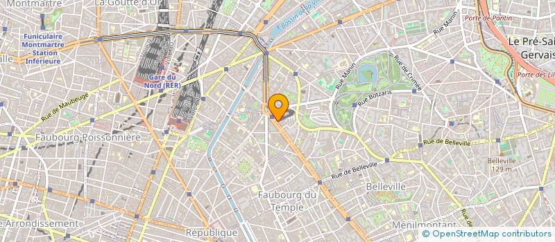 localisation de l'entreprise MONSIEUR VINCENT MARY  PARIS