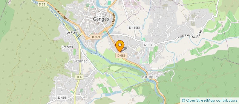 localisation de l'entreprise MONSIEUR VINCENT MARZI  LAROQUE