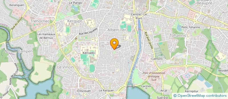 localisation de l'entreprise MONSIEUR VINCENT MASSE à VANNES