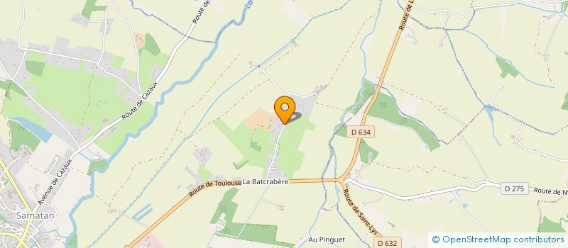 localisation de l'entreprise MONSIEUR VINCENT MASSIOT  SAMATAN