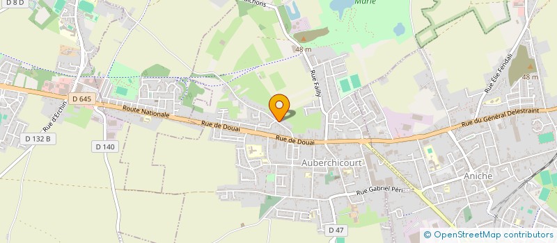 localisation de l'entreprise MONSIEUR VINCENT MASSON  AUBERCHICOURT