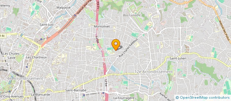 localisation de l'entreprise MONSIEUR VINCENT MATHERON à MARSEILLE