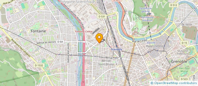 localisation de l'entreprise MONSIEUR VINCENT MAUBOUCHER  GRENOBLE